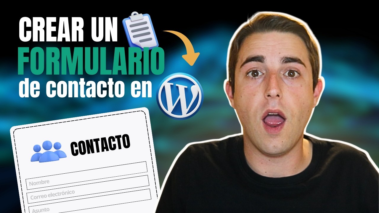 Formulario de contacto en WordPress paso a paso | Totalmente gratis