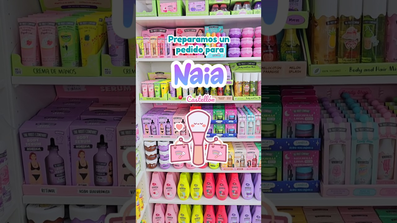 Pedido de Naia. Haz tu pedido en www.pinticosmetics.es #cosmetica