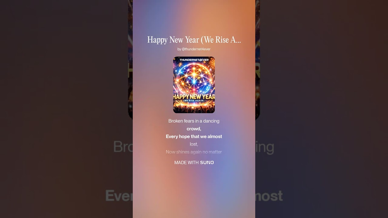 Happy New Year We Rise Again