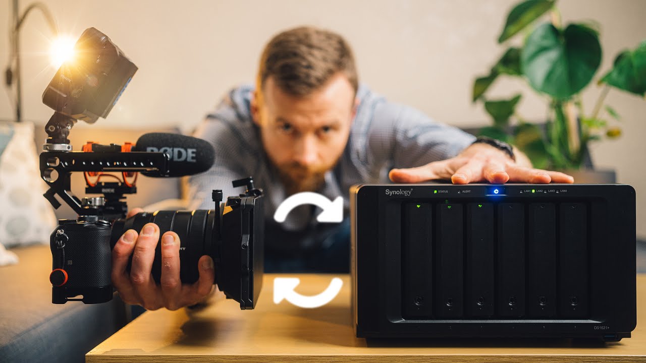 Ultimate Way to BACK UP Footage Safely | NAS Synology