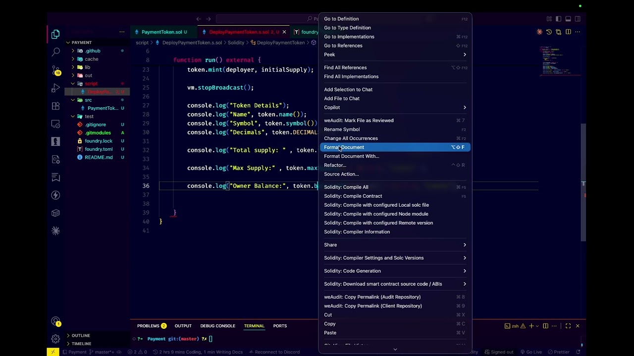 Part 2 - Build and Deploy TIP 20 Style ERC20 Stable coin smart contract on Tempo.