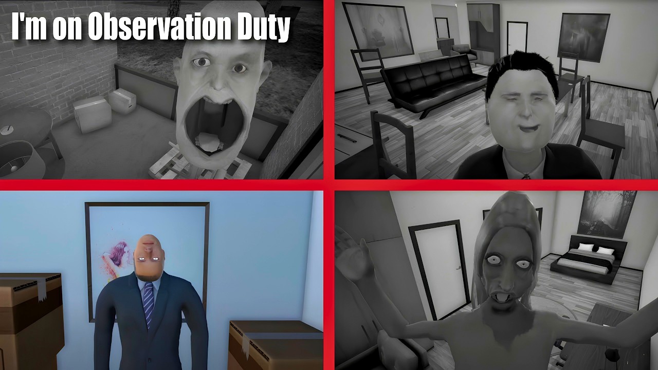 WATCH OUT! 51 Creepy Anomalies 😱 Observation Duty, the Old House 🏚️