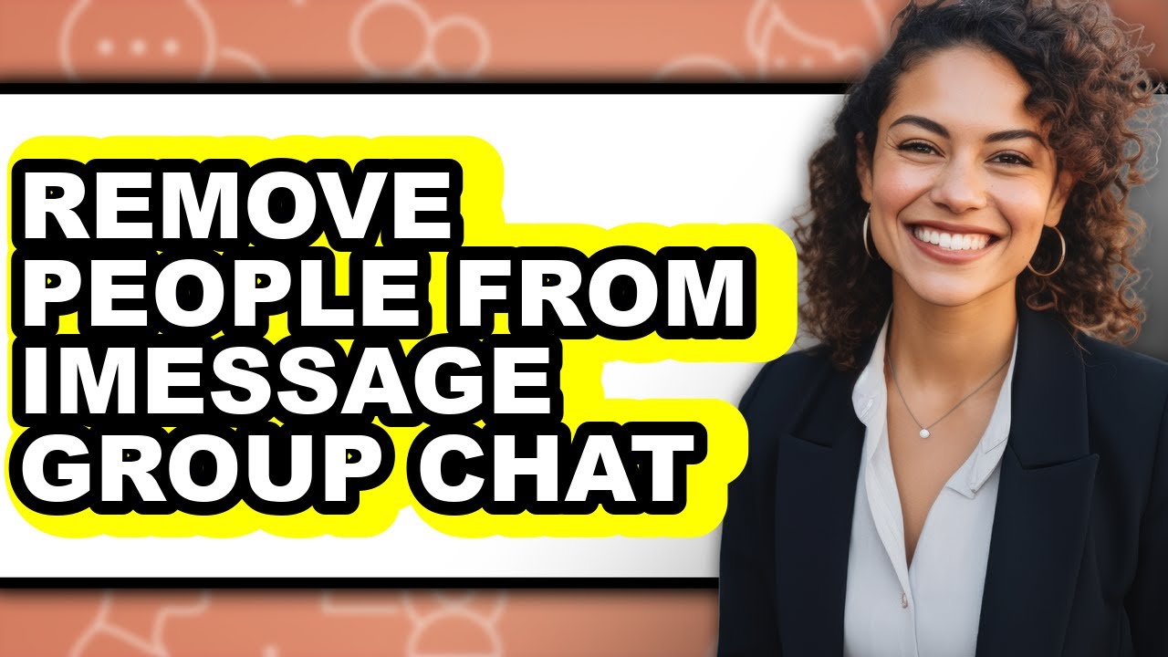 How to Remove People from Imessage Group Chat - Easy Guide