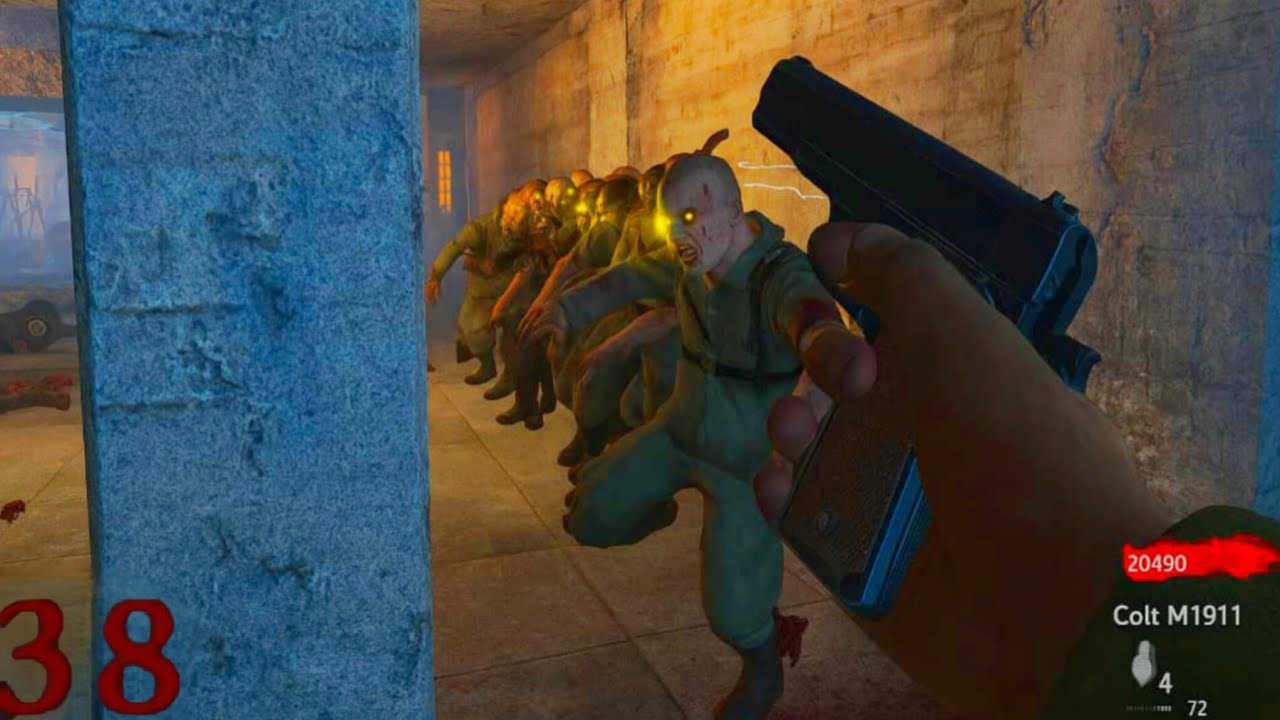 Call of Duty World At War Zombies Nacht Der Untoten Gameplay No Commentary