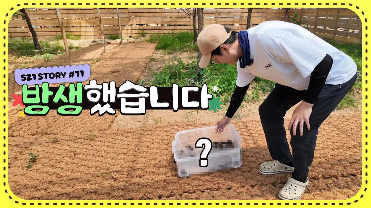 드디어 첫 방생! 과연 잘 정착해줄까요?