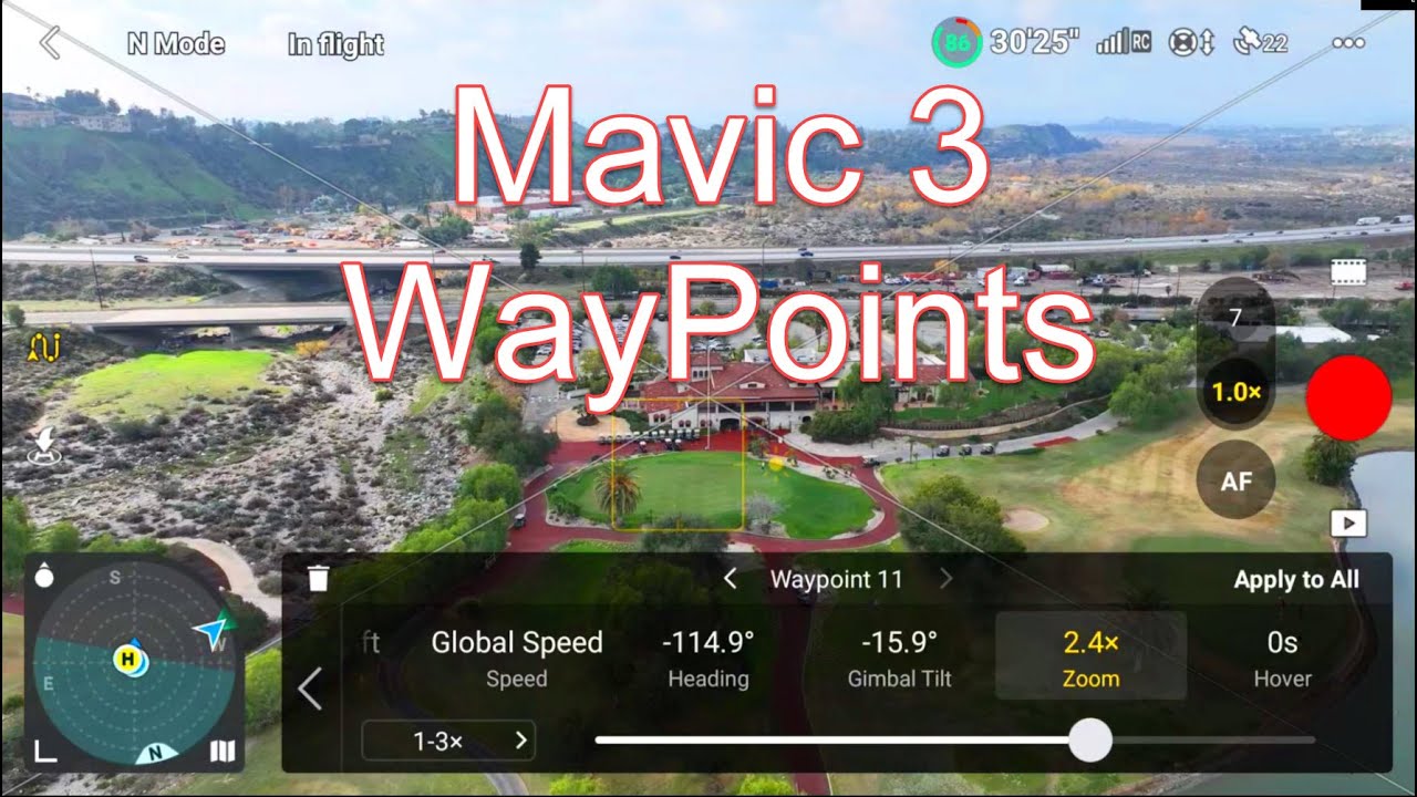 Mavic 3 Waypoints Mission