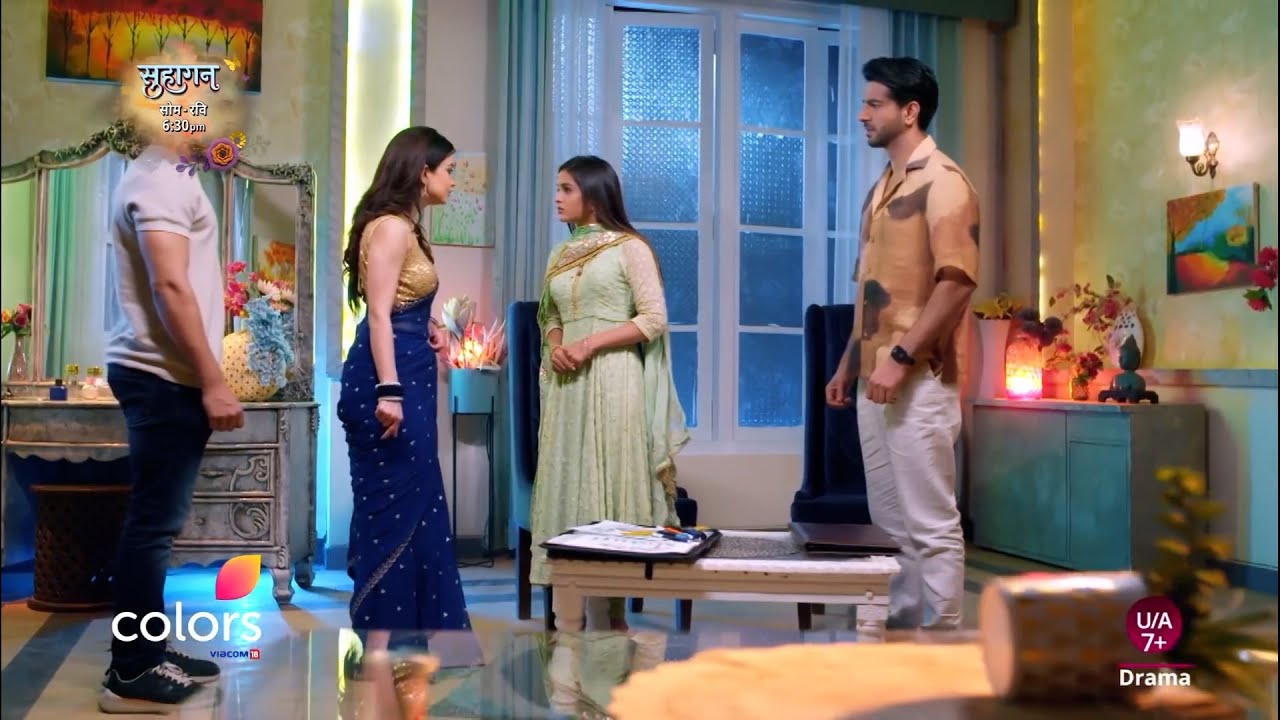 Suhaagan EP 316 Promo : Payal Ki Chaal Padi Ulti, Bindiya Se Maangna Pada Maafi