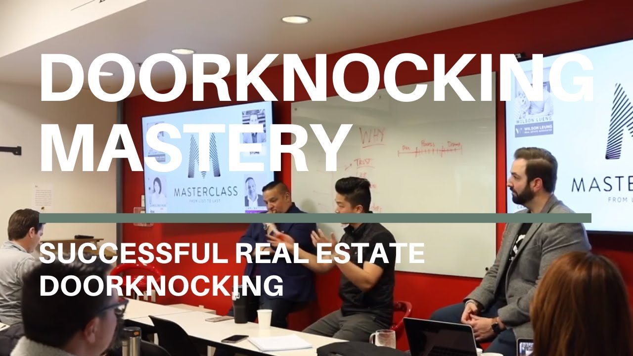Real Estate Door-Knocking| Top Real Estate Agent Teaches Real Estate Doorknocking Mastery Success