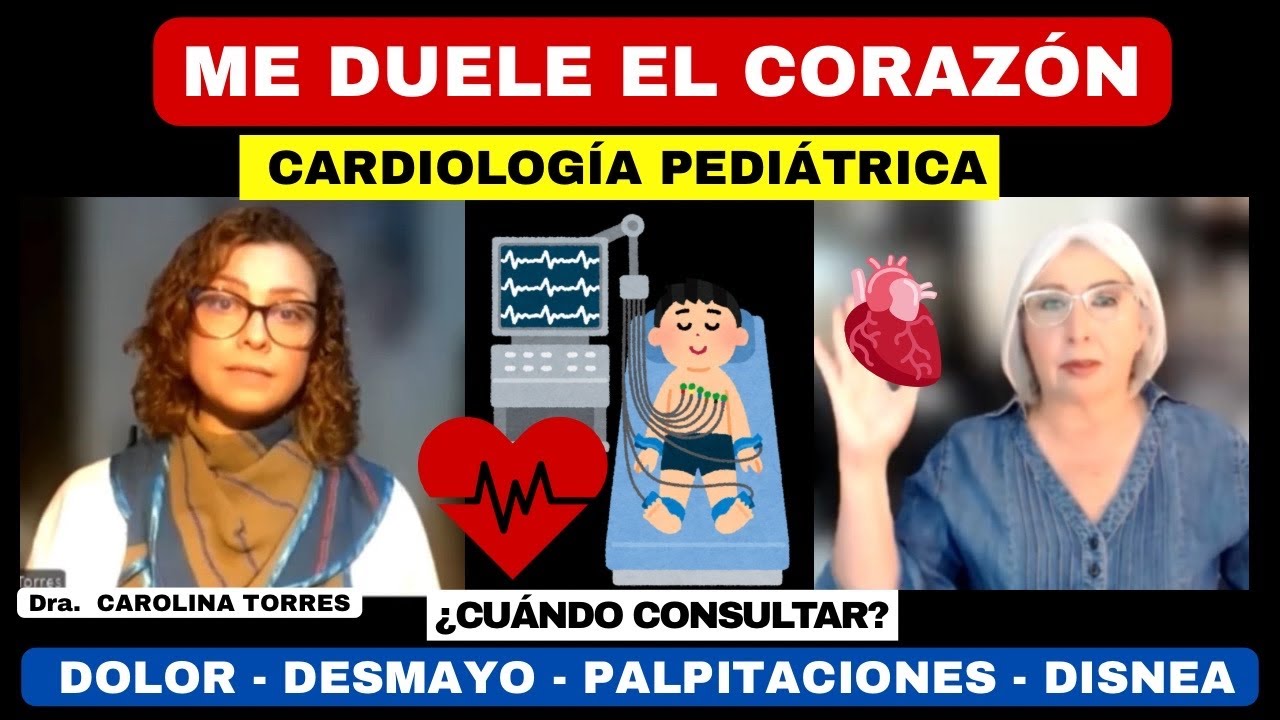 ME DUELE EL CORAZÓN. DOLOR, DESMAYOS, PALPITACIONES, DISNEA. CARDIOLOGÍA PEDIÁTRICA. 