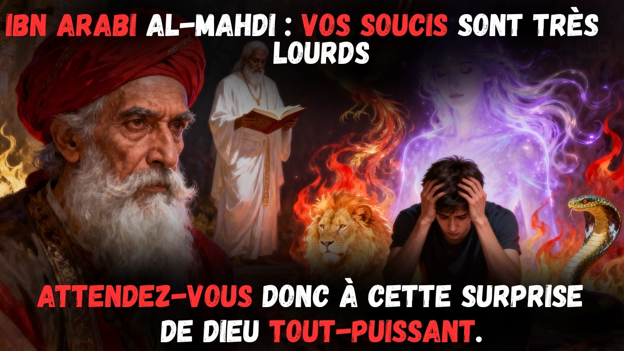Cheikh Ibn Arabi Al-Mahdi : Vos soucis sont très lourds, attendez-vous donc à cette surprise .....