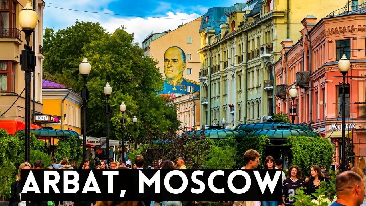 АРБАТ и НОВЫЙ АРБАТ! Самые Известные Пешеходные Улицы МОСКВЫ, Россия [4K]