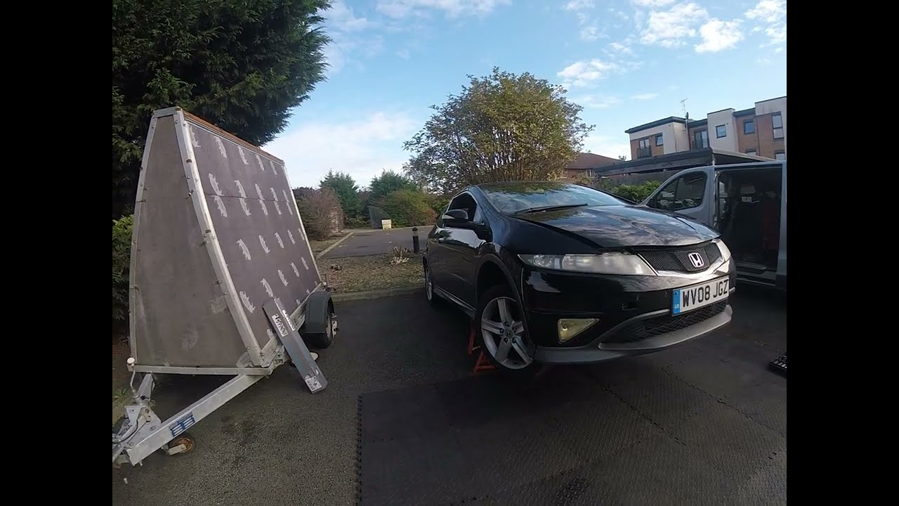 2008 Honda Civic Type-S 1.8L Petrol i-VTEC Clutch Replacement.