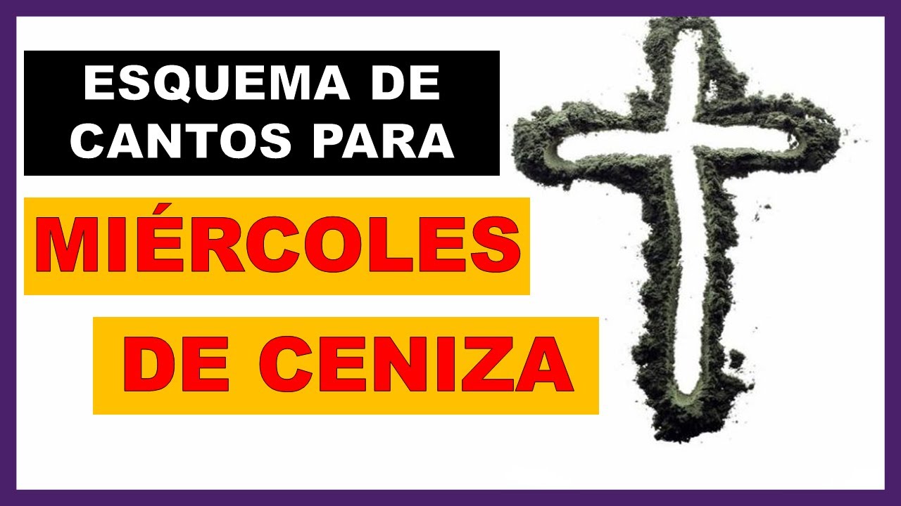 🟣CANTOS PARA MIÉRCOLES DE CENIZA, 18 de febrero 2026 │Cantos de cuaresma: entrada y comunión │Rito