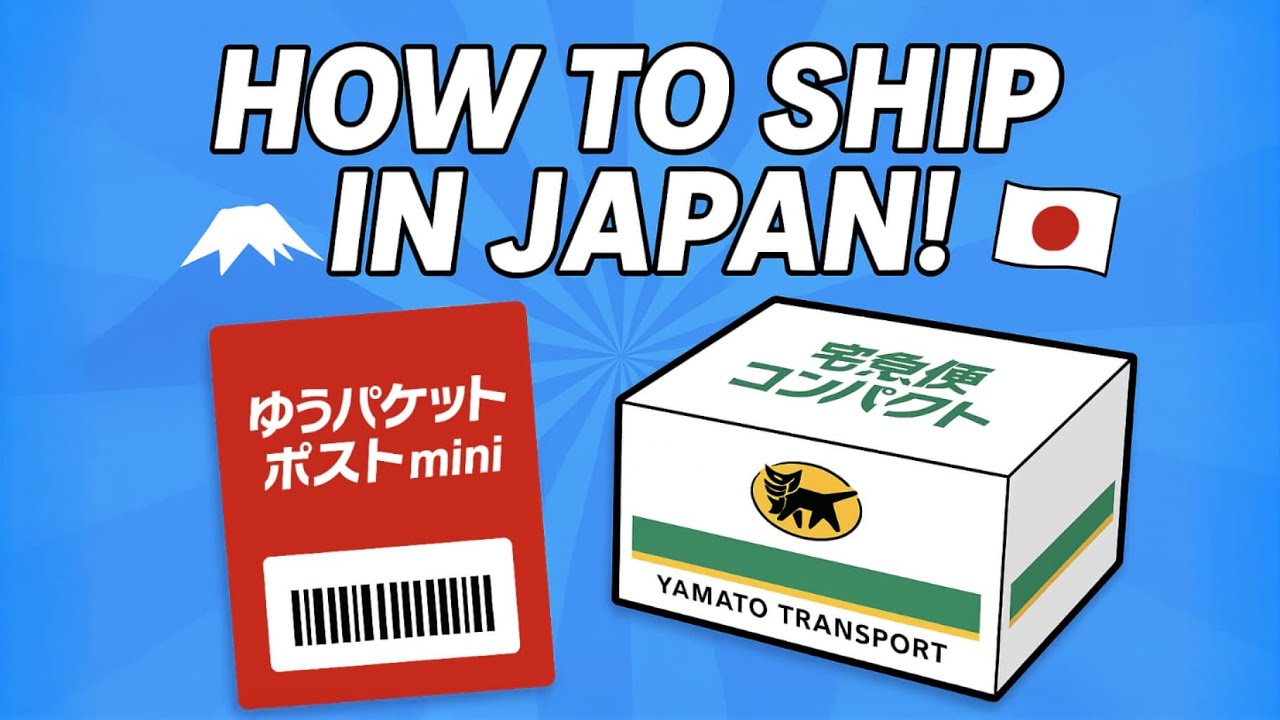 How to Ship with Yu-Packet Post Mini & Yamato Compact in Japan – メルカリ フリマ
