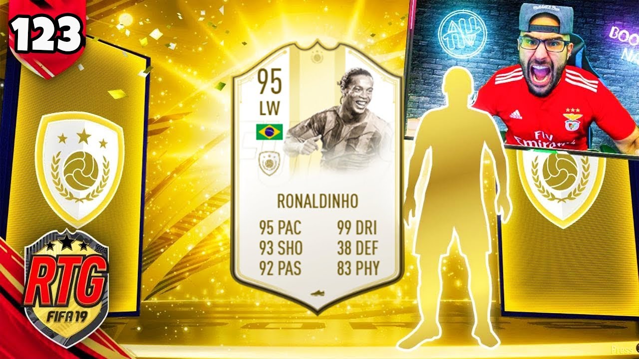 О БОЖЕ, ДА!!! Я ВЫБИЛ 95 РОНАЛДИНЬО!! FIFA 19 Ultimate Team RTG #122