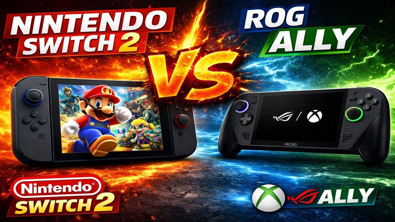 Nintendo Switch 2 VS ROG Xbox Ally ¿Que Portatil Es Mejor?