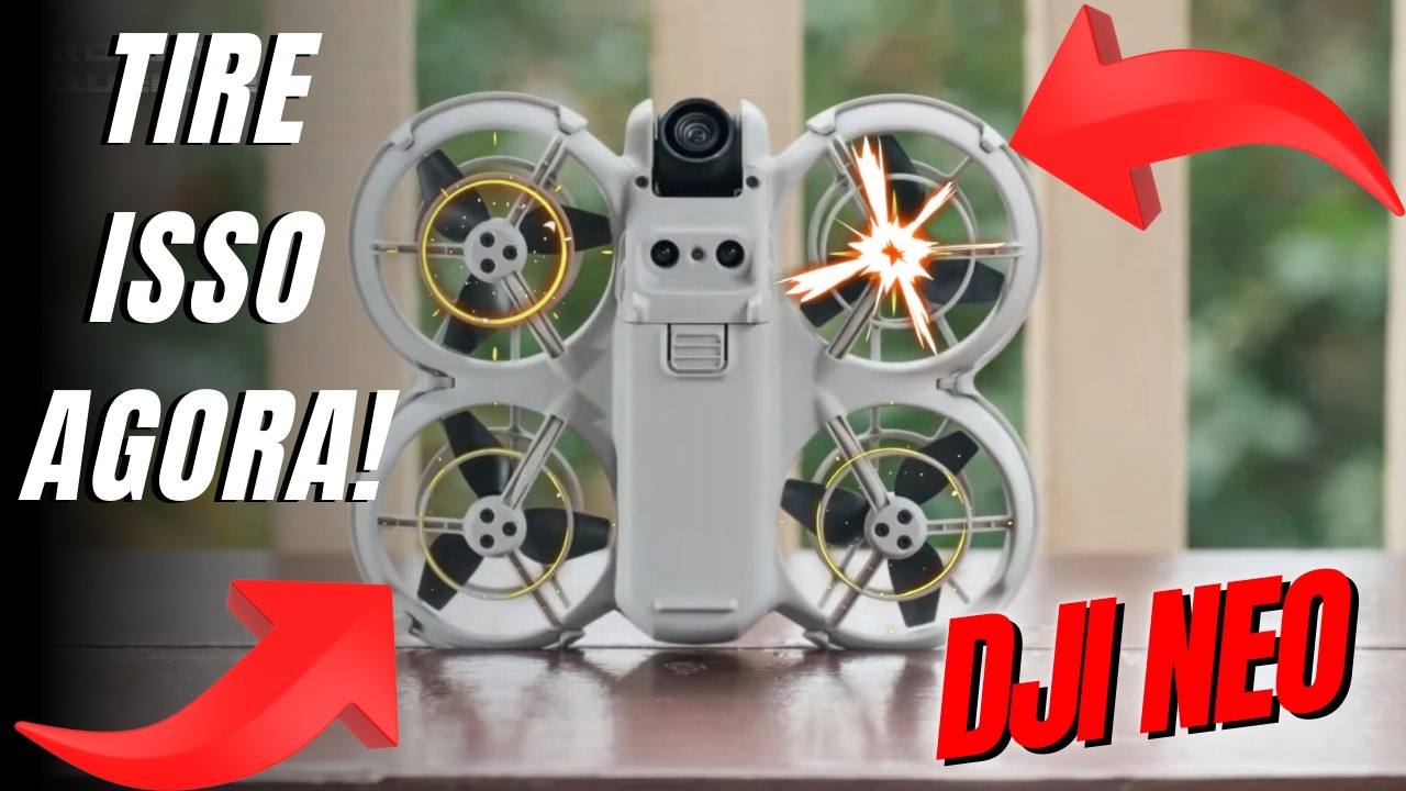 O que eu fiz para ter mais ESTABILIDADE com o Drone DJI NEO