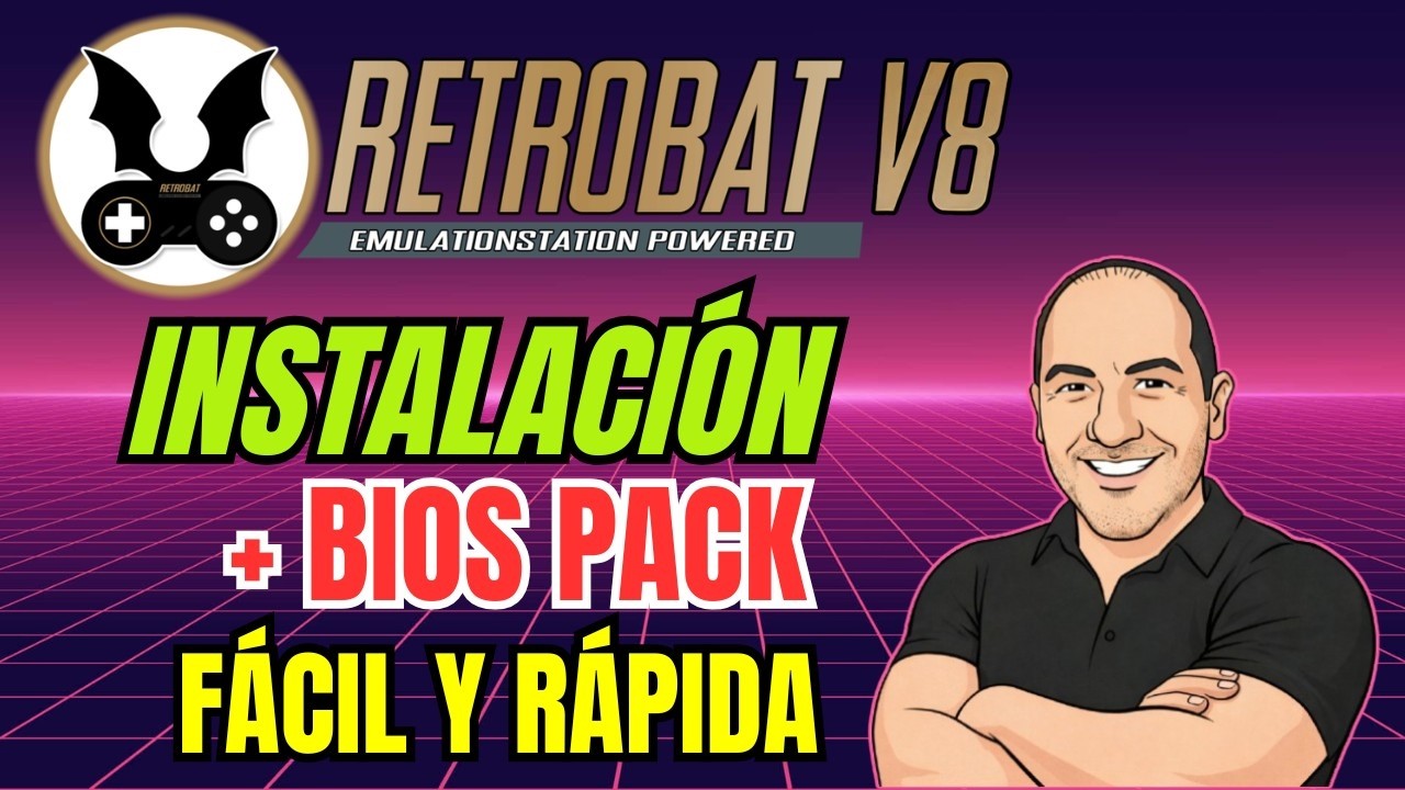 💥RETROBAT V8 🕹️ | 👉 INSTALACION + BIOS PACK + BONUS  | 👉 F&Aacute;CIL Y R&Aacute;PIDA ✅