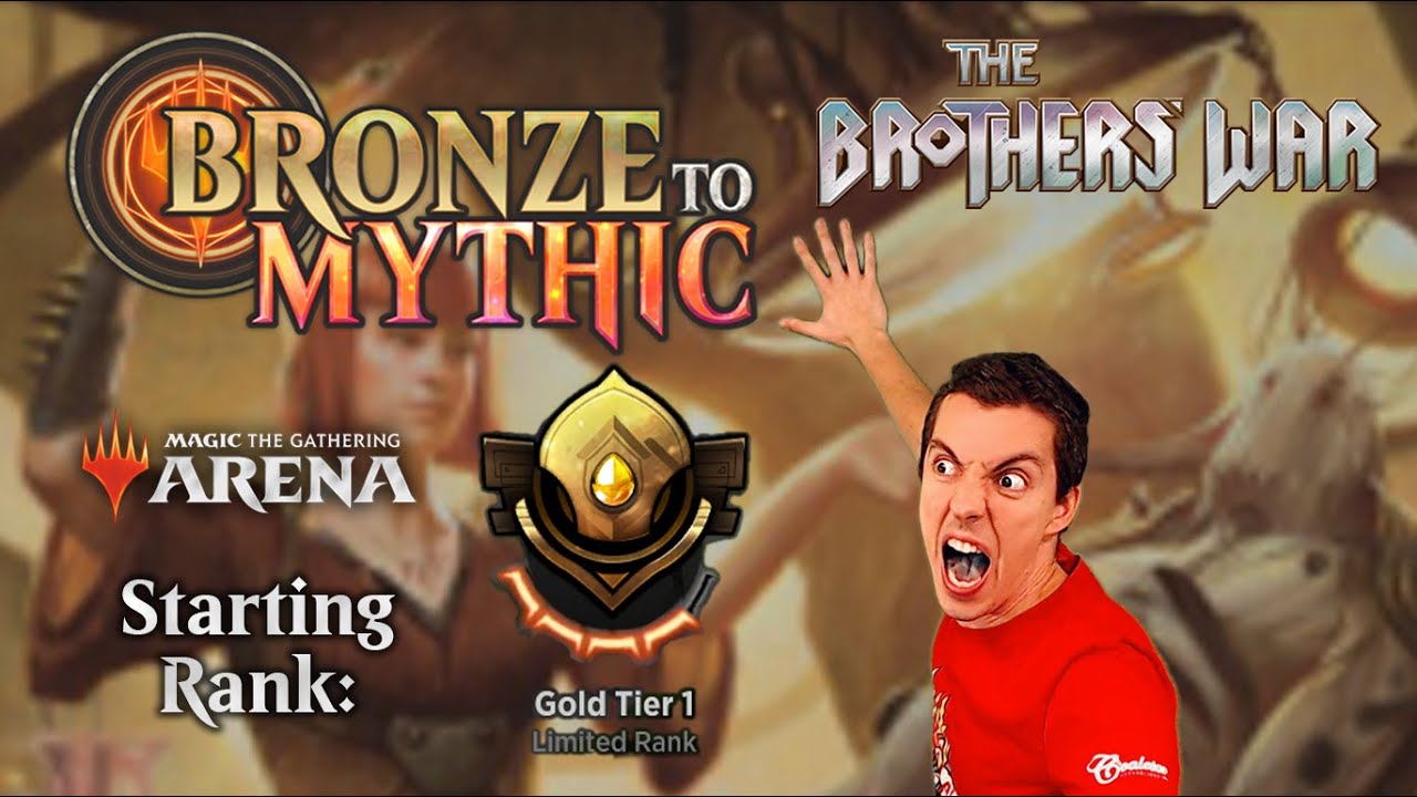 🥇 MTG Arena: От бронзы до мифического ранга: Эпизод 7 - Начальный ранг: Золото 1 (Ограниченный фо...