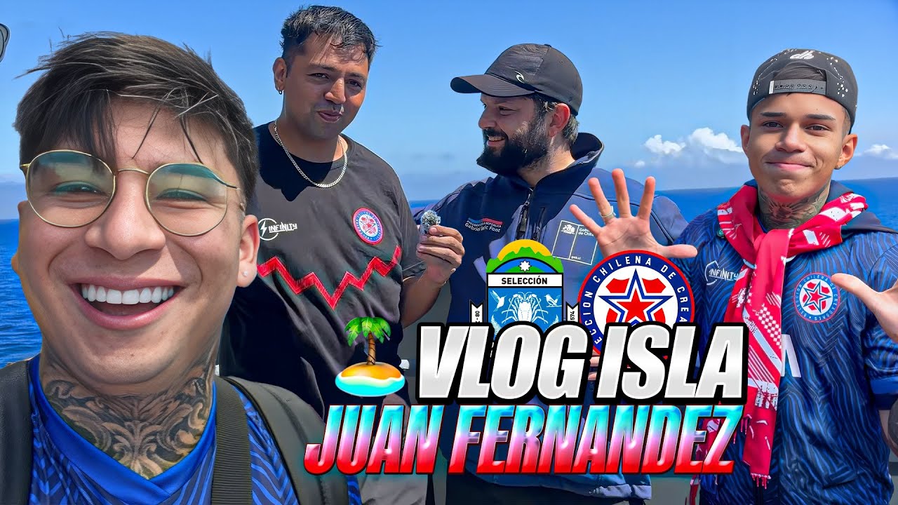 VIAJÉ EN UN BUQUE Y ESTABA EL PRESIDENTE 😱⚽️🇨🇱| Matiking
