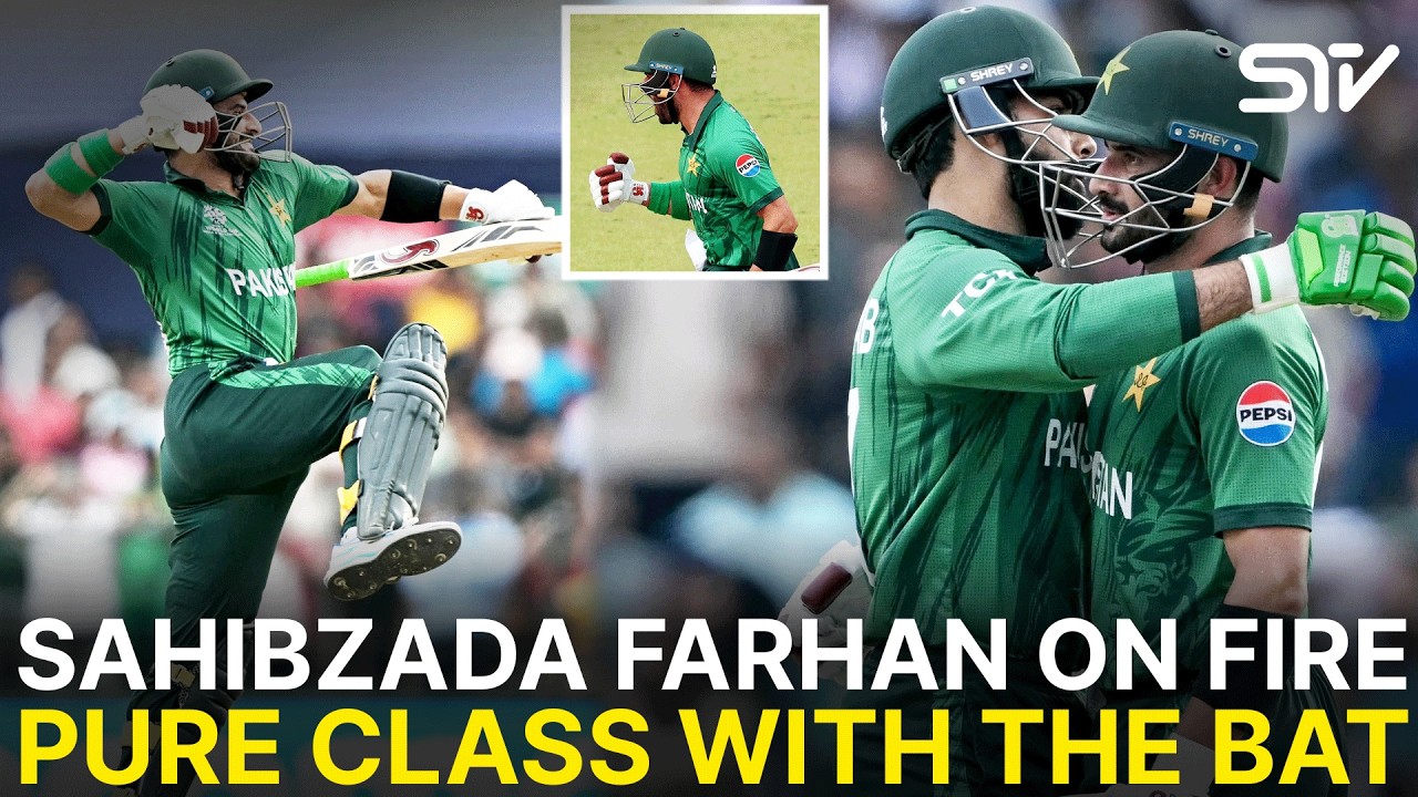 Sahibzada Farhan Dominates with Magnificent Batting vs Sri Lanka | M3L1K