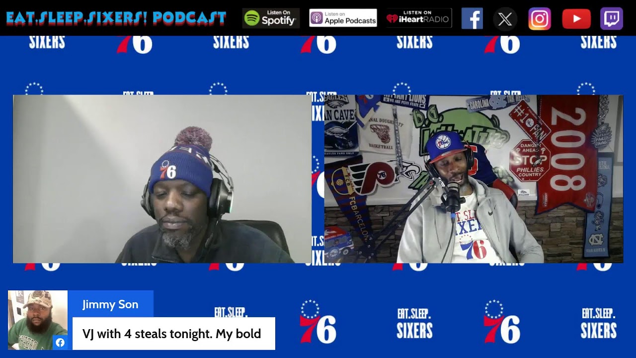 Sixers vs Pacers Pregame Show!