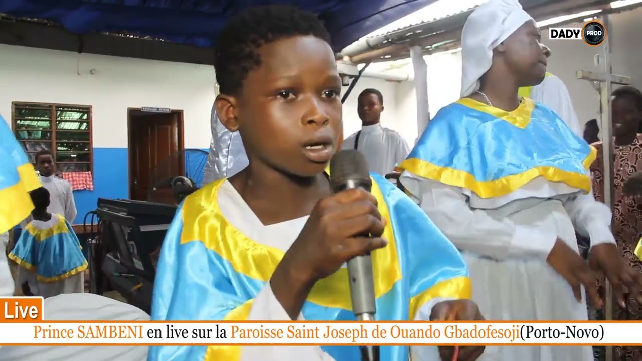 Prince SAMBENI en live à Ouando sur la Paroisse St Joseph