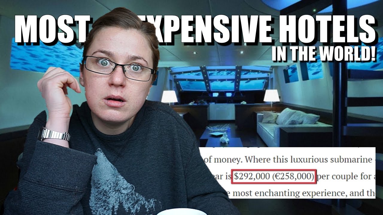 REACTING TO THE MOST EXPENSIVE HOTELS IN THE WORLD!! | AD |