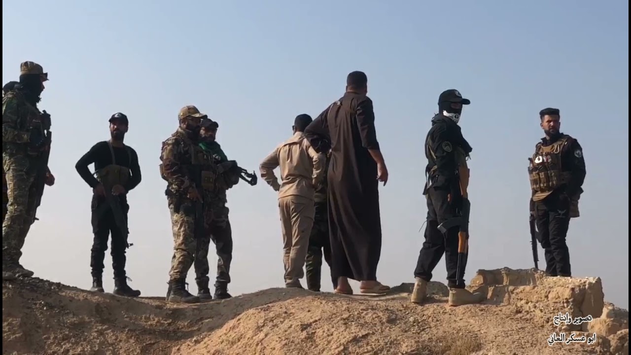 هاهم ابطال لواء٤١ الحشد الشعبي في قاطع ناحيه يثرب