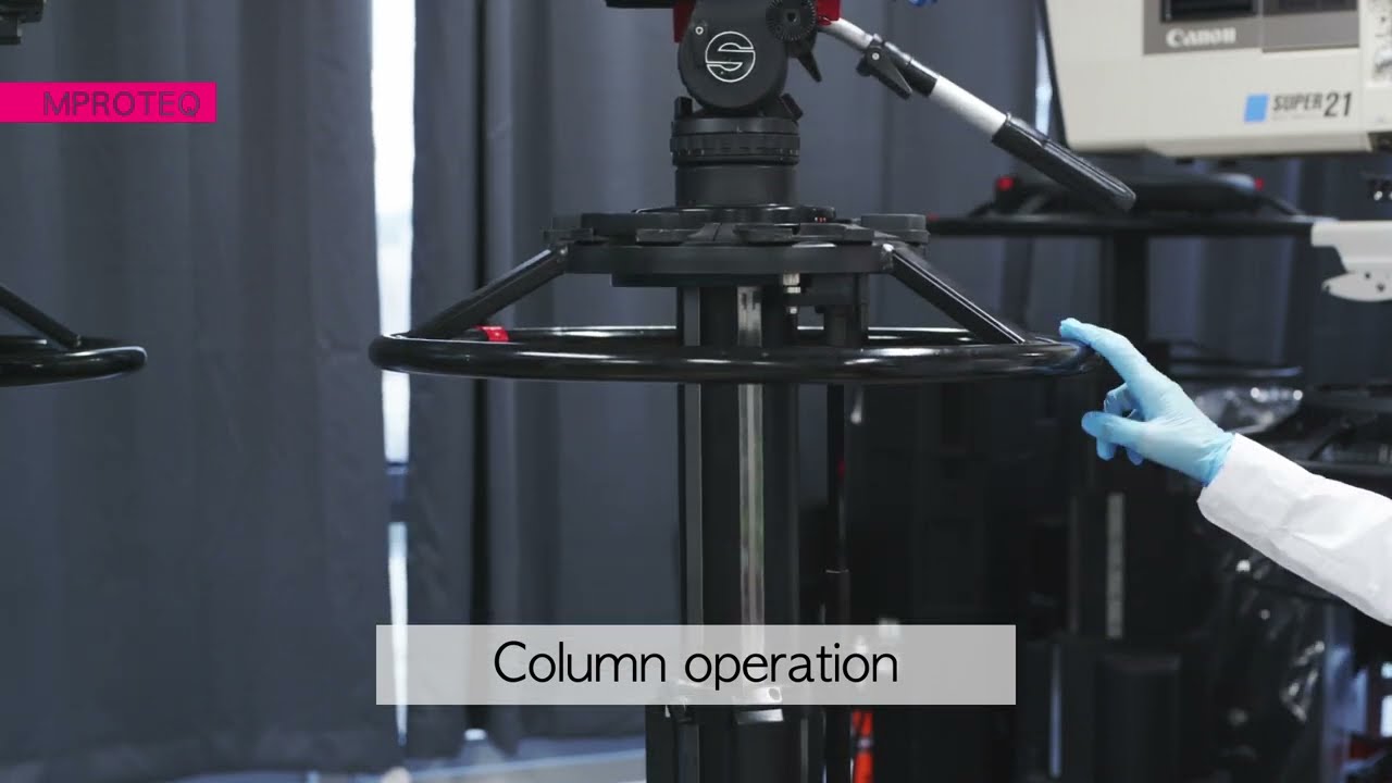 Sachtler Vario-ped 75 Pedestal operation