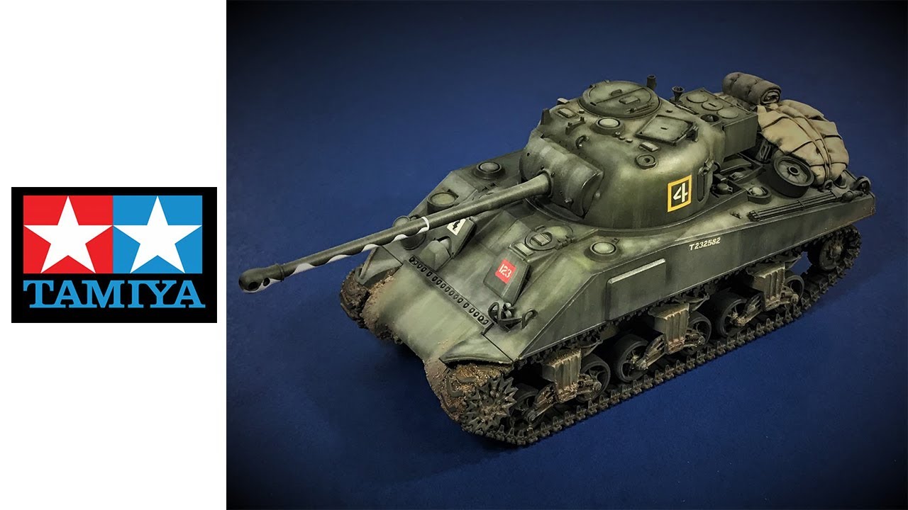 Tamiya 1/48 Sherman Firefly Mk.1c + Legend Stowage Full Build & Paint Plastic Model Kit