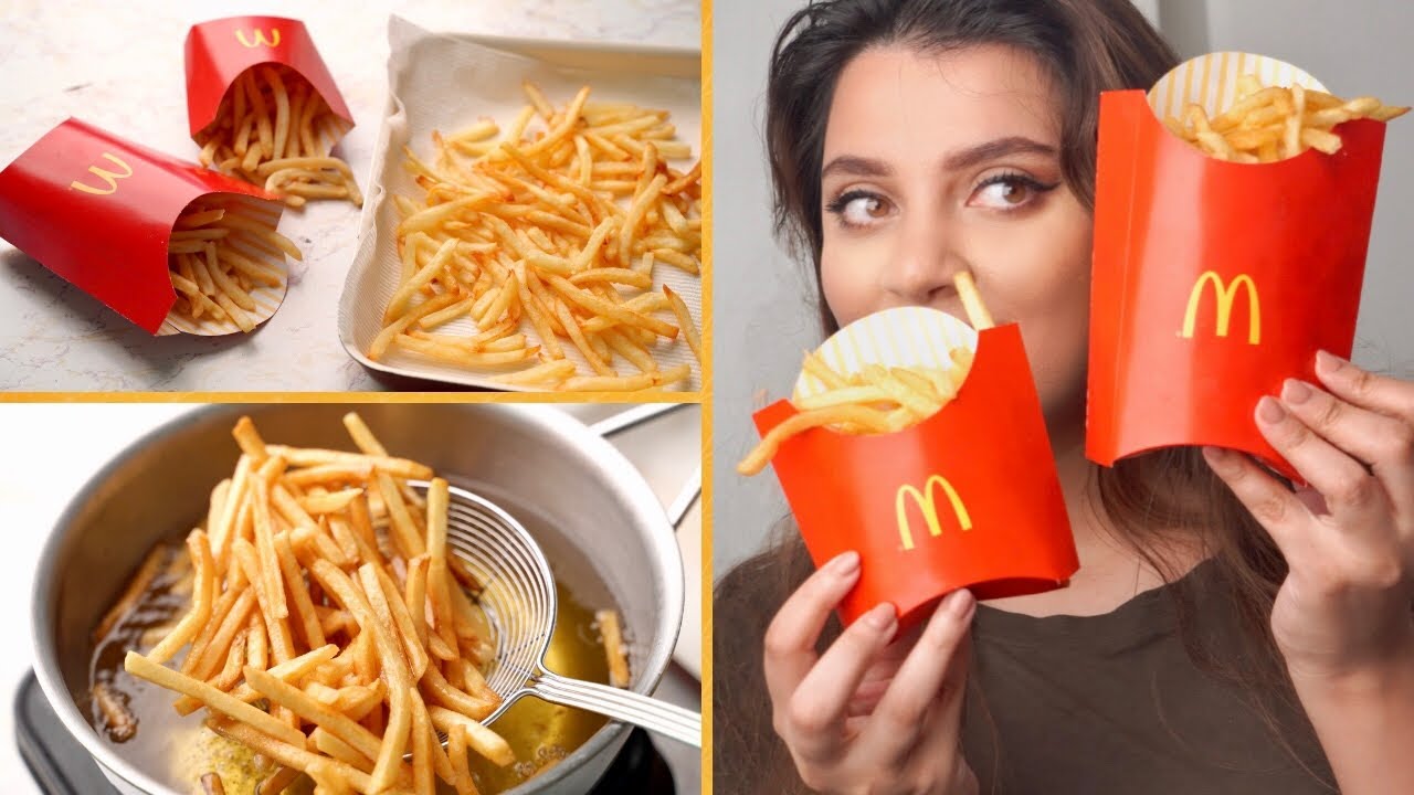 إزاي نعمل فرايز ذهبية ومقرمشة زي ماكدونالدز  🍟