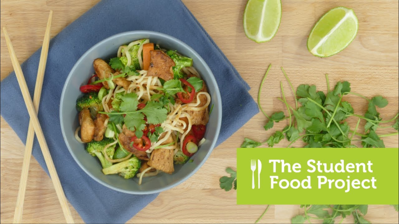 Chicken Noodle Stir-Fry | The Student Food Project