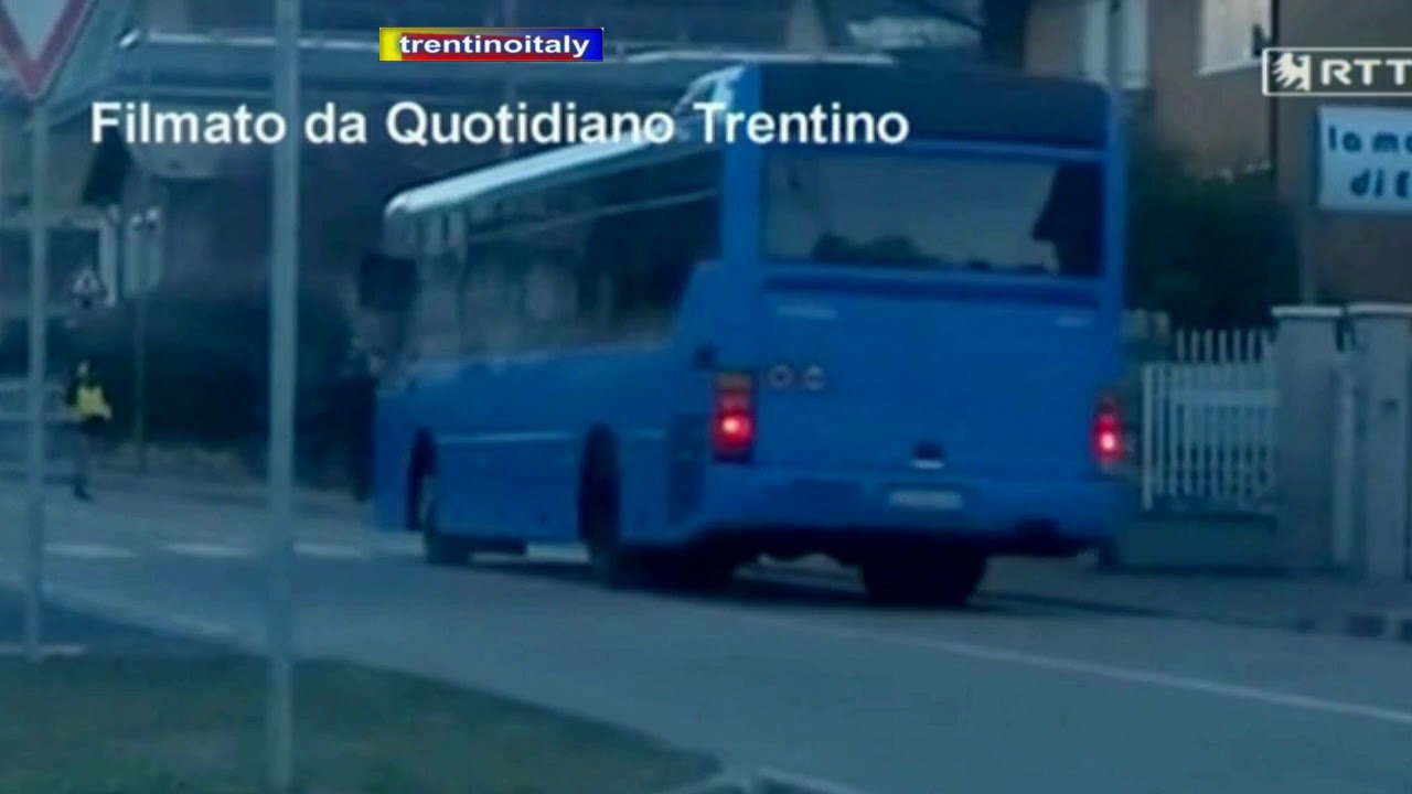 autista  cieco guida corriera in trentino