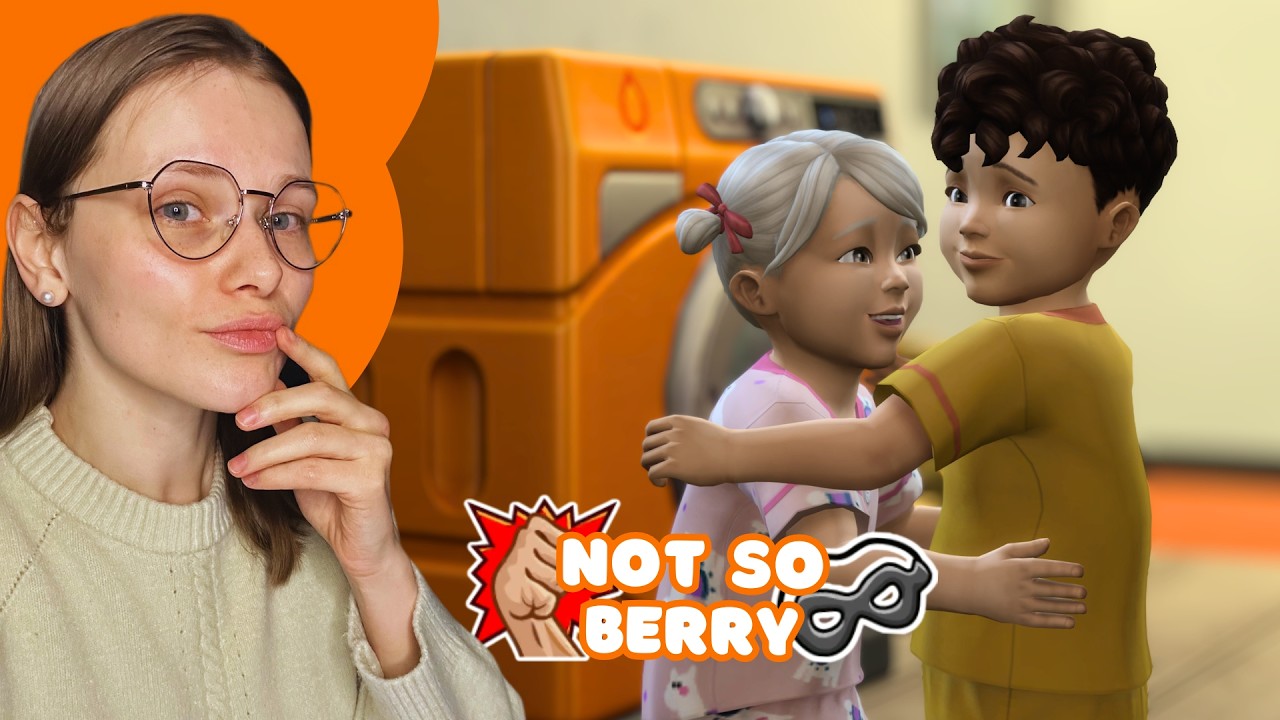 🎂Як швидко ростуть діти | еп.6 ПОМАРАНЧЕВЕ ПОКОЛІННЯ | The Sims 4 Not So Berry