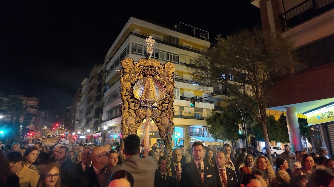 Traslado de regreso del Simpecado de la Hermandad del Rocío de Emigrantes Huelva 2025  4K