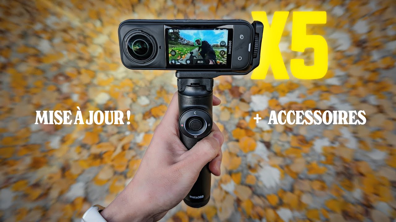 insta360 X5 / Sa plus GROSSE mise à jour ! (+Nouveaux accessoires)