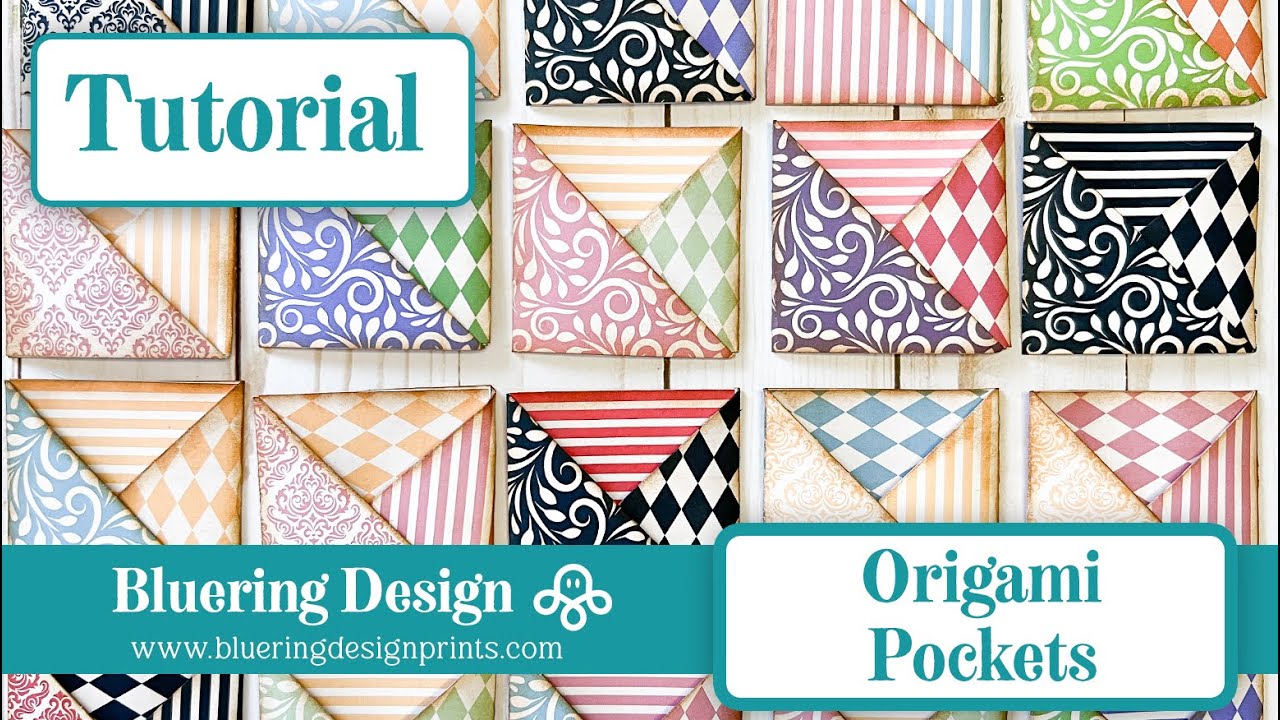 Origami Junk Journal Pocket Tutorial