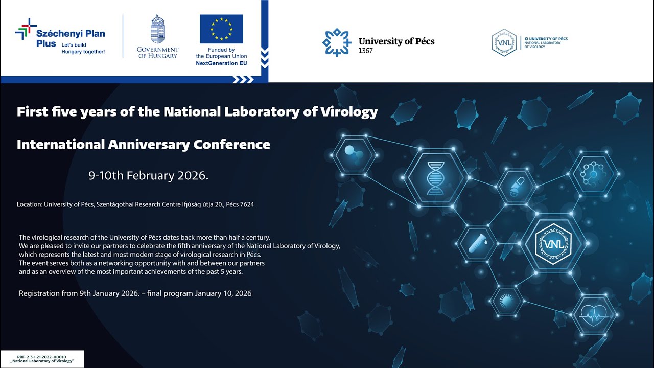 Day 1. - First five years of the National Laboratory of Virology