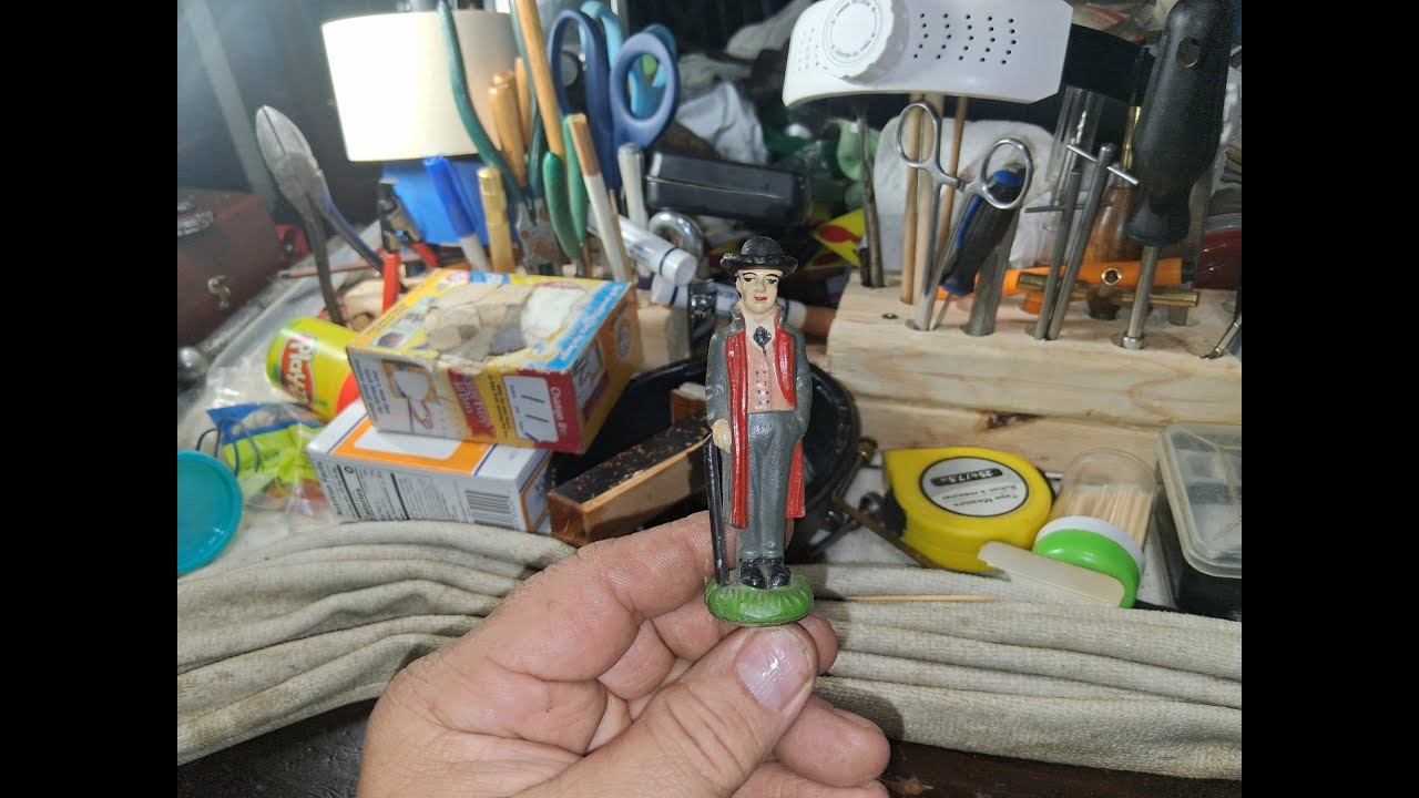 Making a LayTex mold to replace a part on a cuckoo/clock