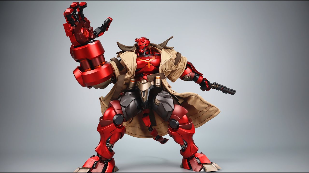 藏道模型CANGDAO MODEL 地狱男爵Hellboy 合金成品metal frame