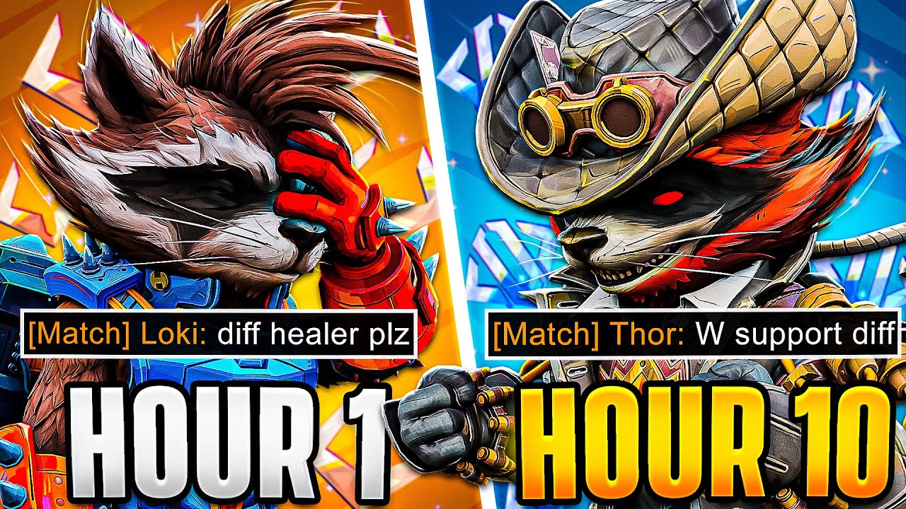 I Spent 10 Hours Learning Rocket to See if He's the WORST Support in MARVEL RIVALS