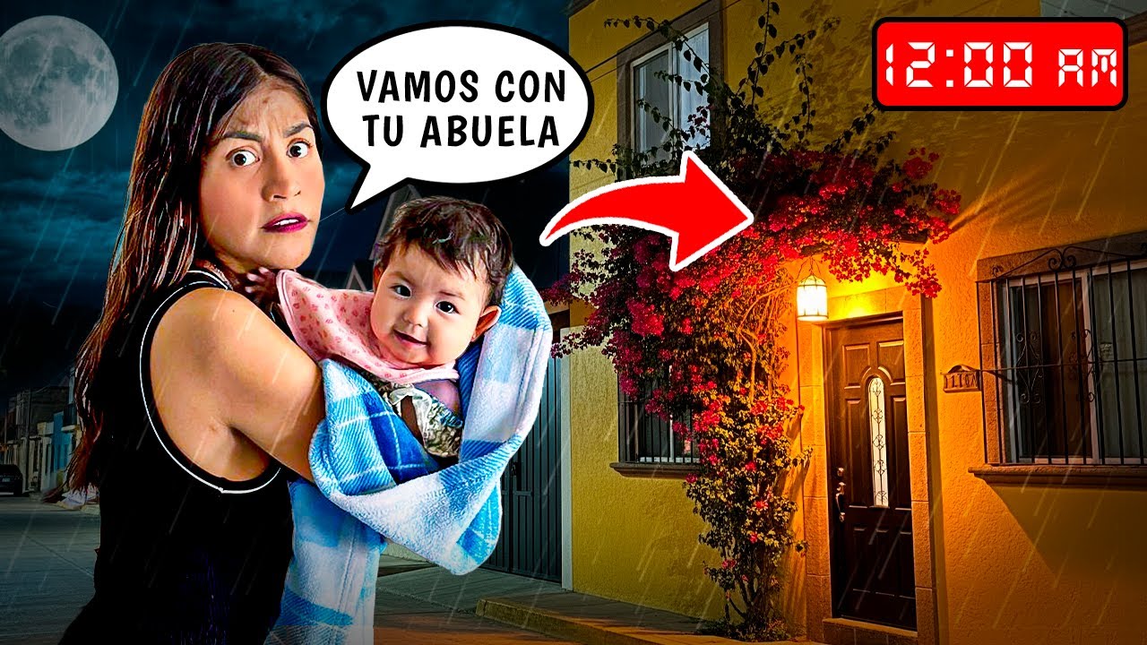 NOS VAMOS a PASAR LA NOCHE en CASA DE LA ABUELA🌗| Conny Merlin