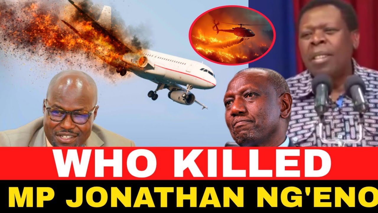 WHO KILLED MP NGE'NO!!EUGINE WAMALWA TO RUTO'S GOVERNMENT 