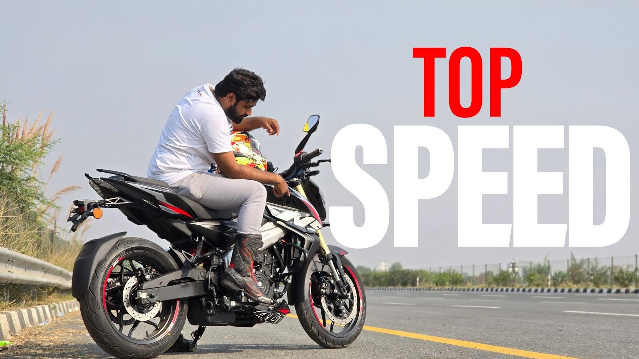 Top Speed of Bajaj Pulsar NS400Z #topspeed #bike 