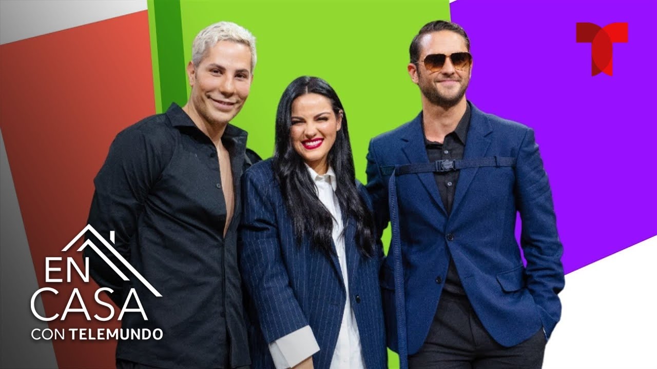 Maite Perroni llora por emotivo momento de Christian Chávez | En Casa Con Telemundo