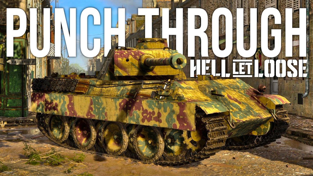 Hell Let Loose - When Your Tank Breaks The Line (Gunner Gameplay)