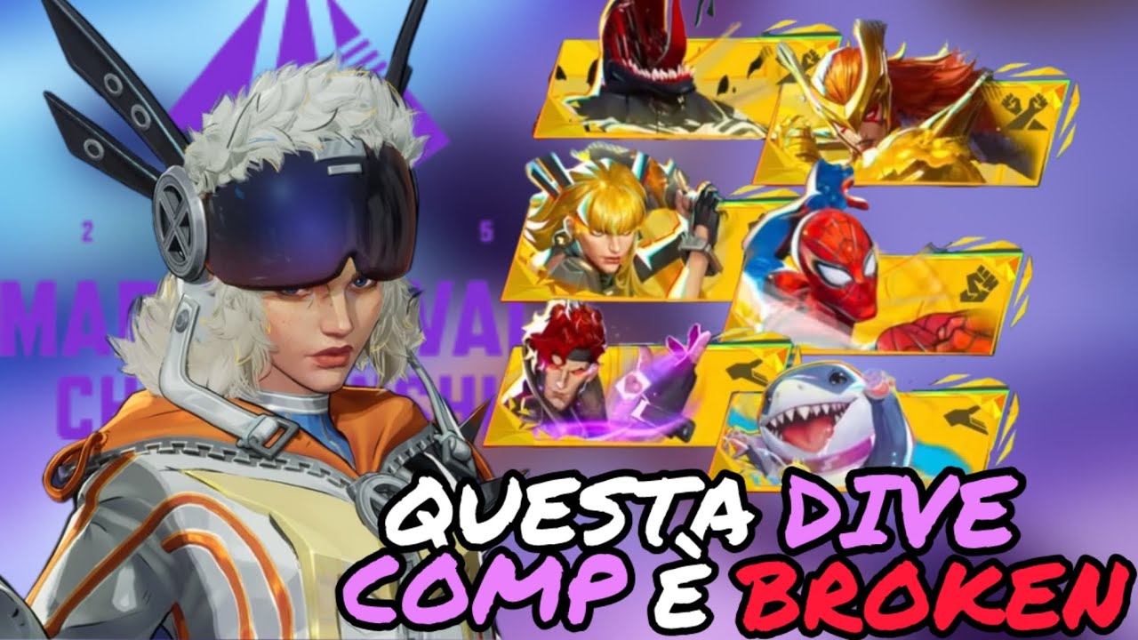 QUESTA TEAM-COMP FULL DIVE è ILLEGALE per l’ MRC (season 6.5) - Marvel Rivals