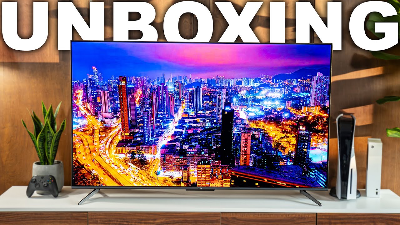 TCL Q6 QLED TV Unboxing & First Impressions