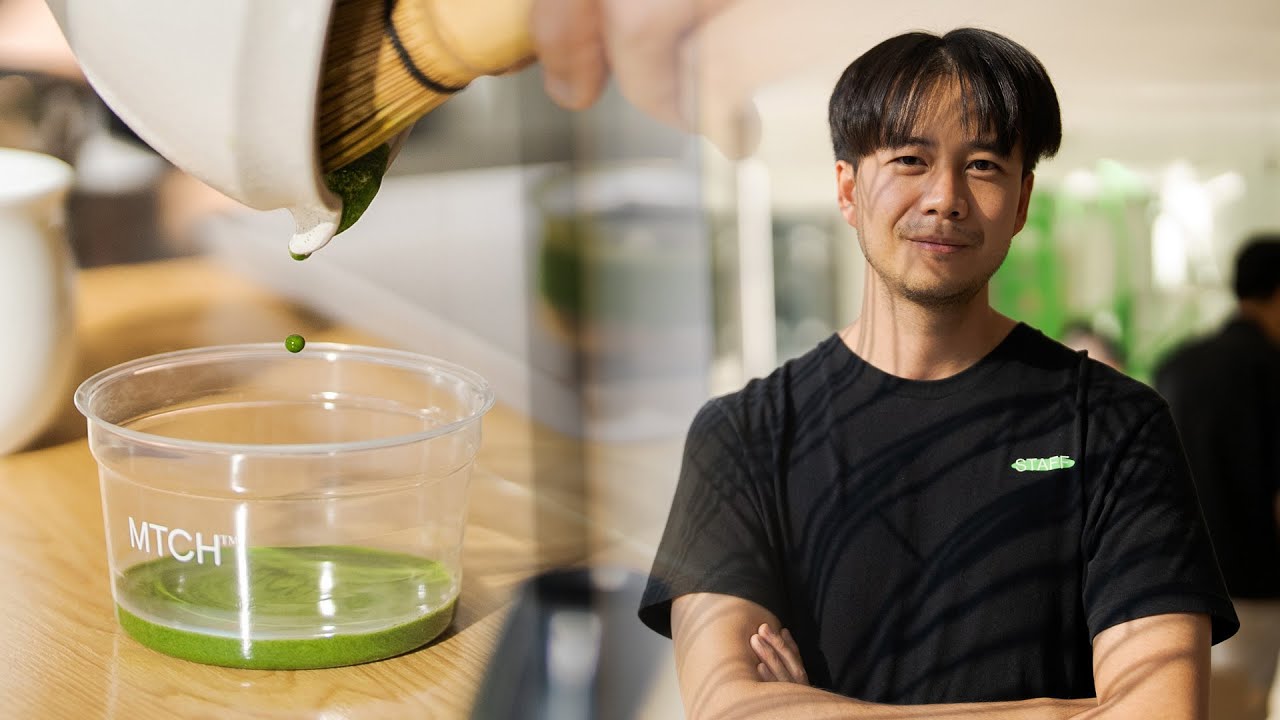 Drinking Matcha at Bangkok's Best Matcha House (MTCH)